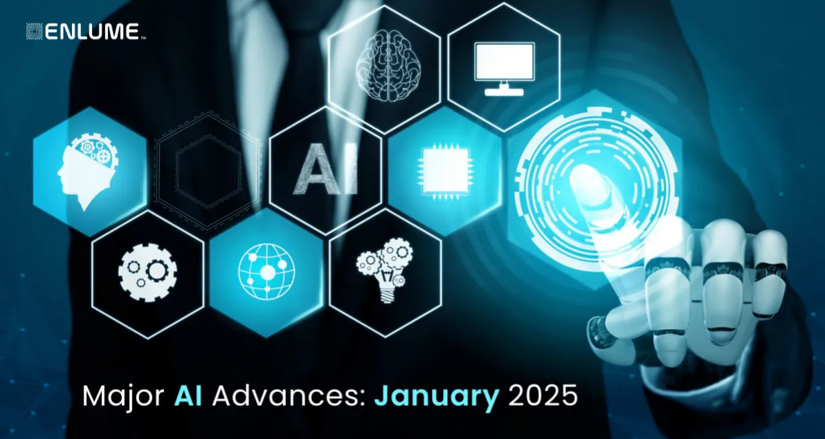Major advances in artificial intelligence in January 2025